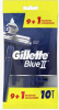 Станок для бритья одноразовый Gillette Blue II 10 штук
